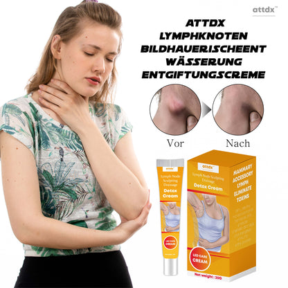 ATTDX Lymphknoten BildhauerischeEntwässerung Entgiftungscreme