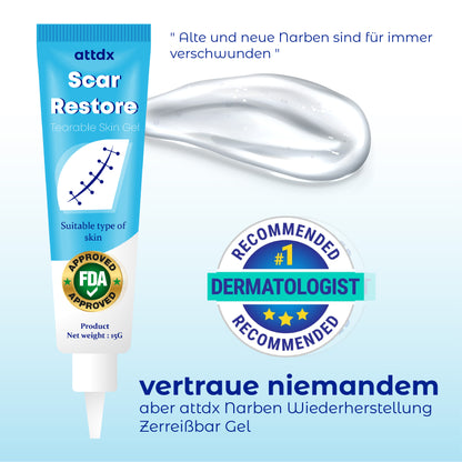 ATTDX Narben Wiederherstellung Zerreißbar Gel