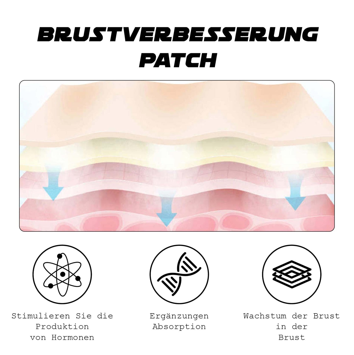 ATTDX GrößeHoch Keratopeptid Eiweiß Hebepflaster