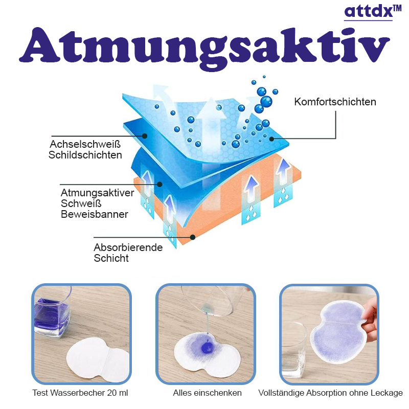 ATTDX Ultimative Schweißschutz Pads