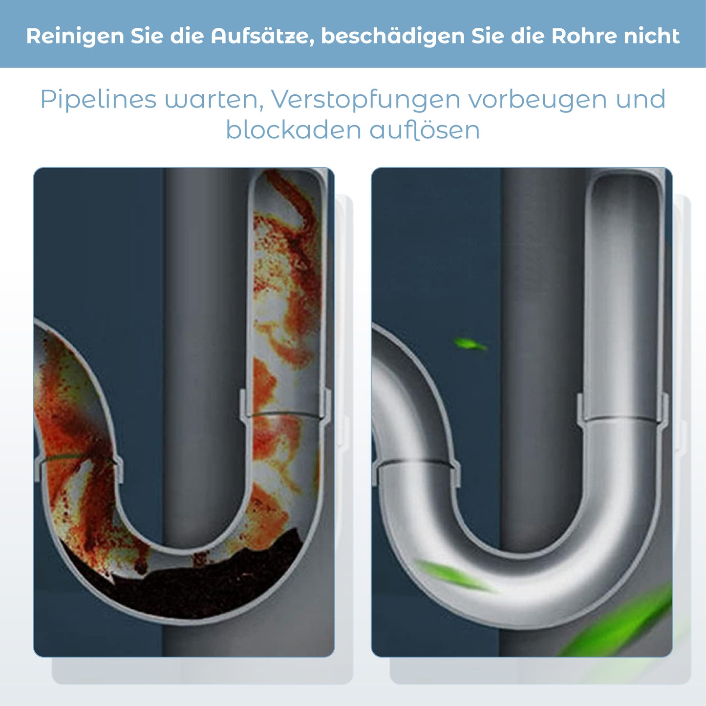 ATTDX UltraSauber Rohrleitung Lösungspulver