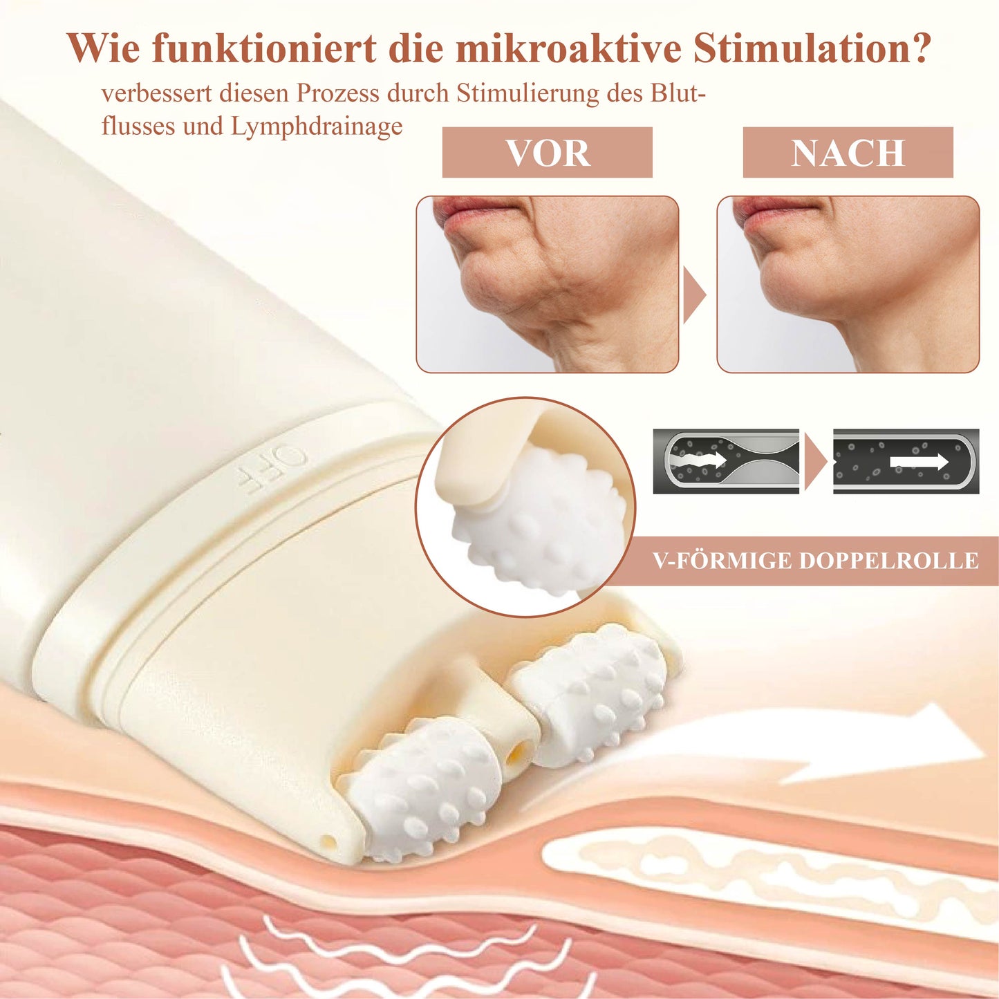 ATTDX Nano Hautstraffende Körpercreme Rolle