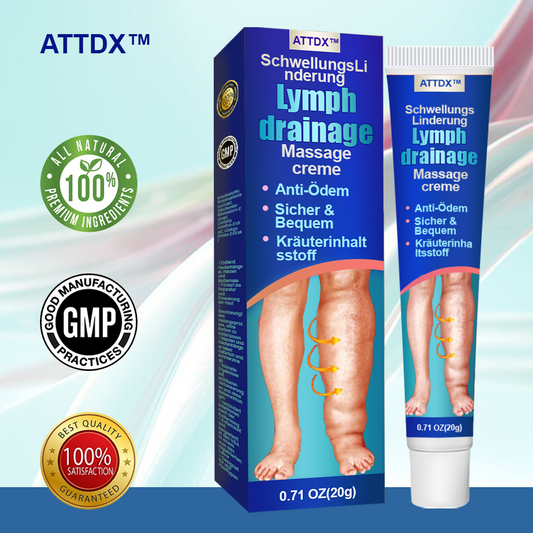 ATTDX™ SchwellungsLinderung Lymphdrainage Massagecreme