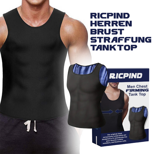 RICPIND Herren Bruststraffung Tanktop