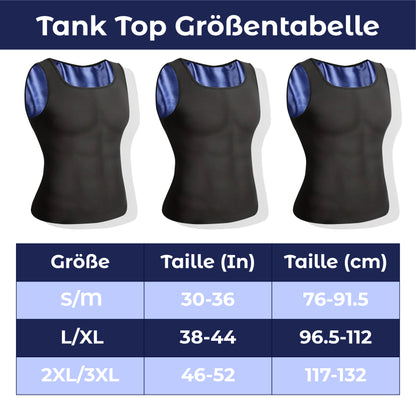 RICPIND Herren Brust Gynäkomastie Kompressions-Tanktop