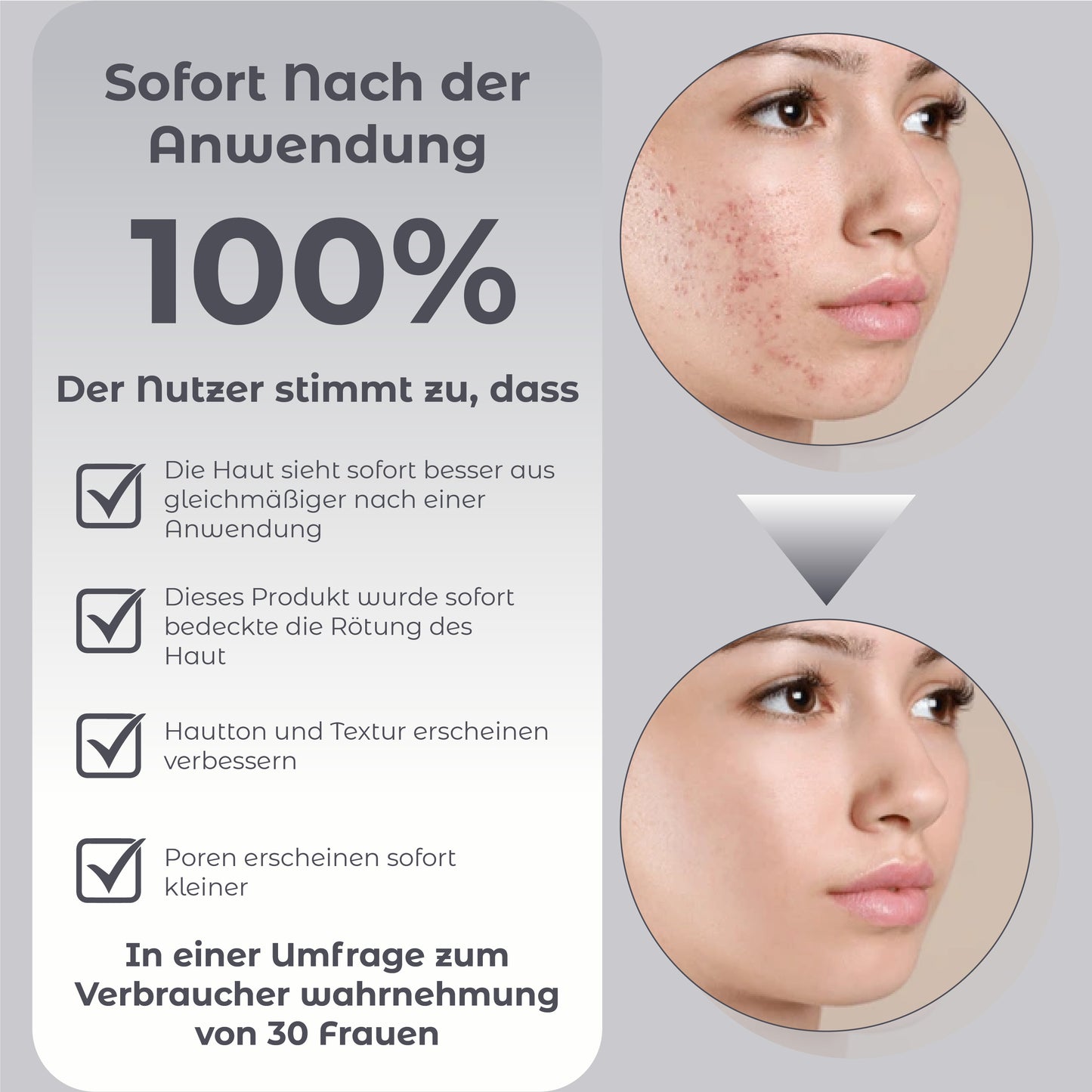 RICPIND Natürlicher Finish Foundation Makeup-Filter Concealer