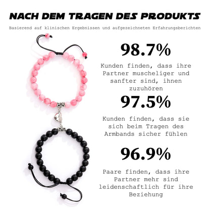 Ricpind LiebeLink Harmonie Magnetisch Verbindung  Armbänder für Paare