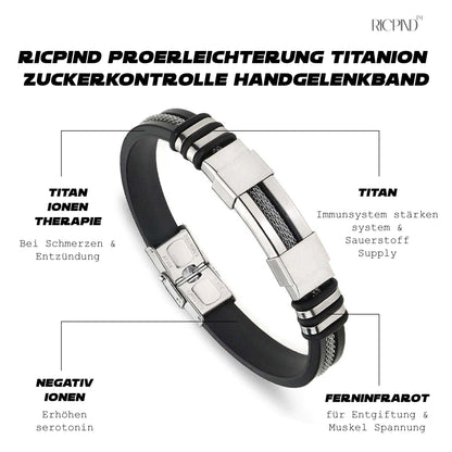 RICPIND TitanION ZuckerKontrolle Handgelenkband