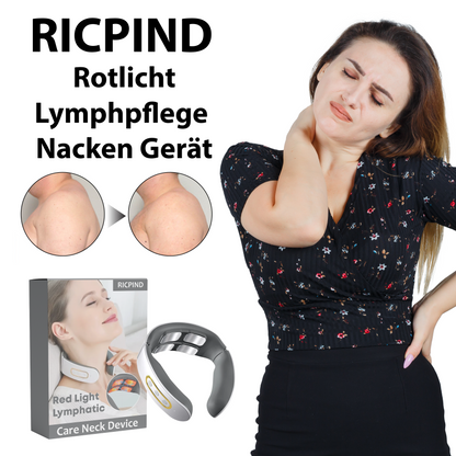 RICPIND Rotlicht Lymphpflege Nacken Gerät