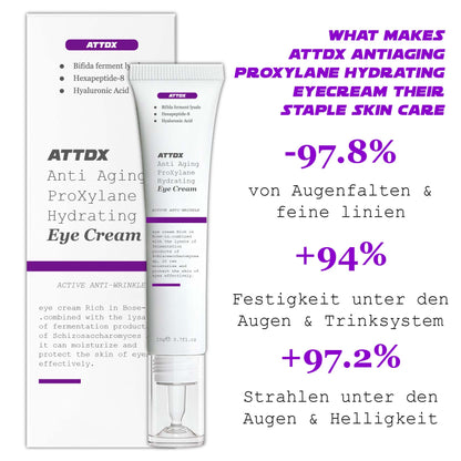 ATTDX AntiAltern ProfiXylan Feuchtigkeitsspendend AugeCreme