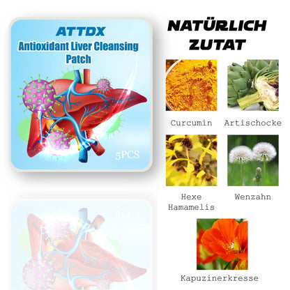 ATTDX Antioxidationsmittel LeberReinigung Aufnäher