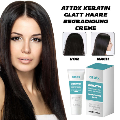 ATTDX Keratin Glatt Haare Begradigung Creme