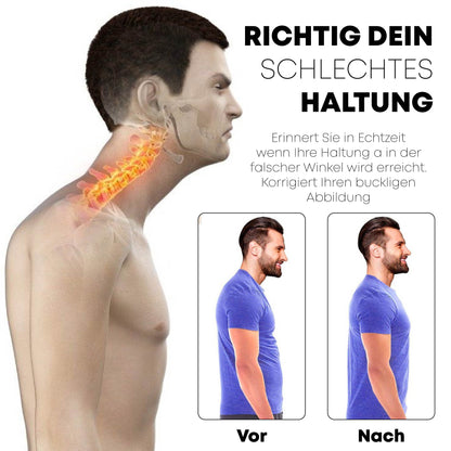 RICPIND Rotlicht Lymphpflege Nacken Gerät