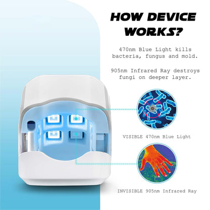 Ricpind NailFungal CleaningLaser TherapeuticDevice