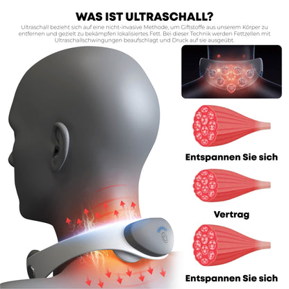 Ricpind Ultraschall LymphvitätPflege Nacken Gerät