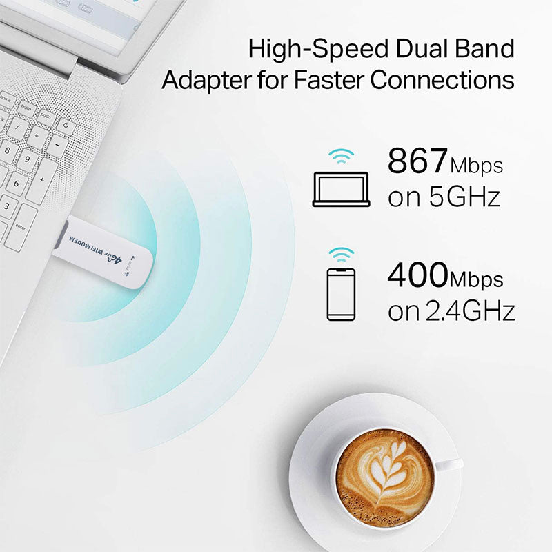 RICPIND Mega-LTE Drahtlos verbinden USB-Breitbandadapter für mobile Geräte